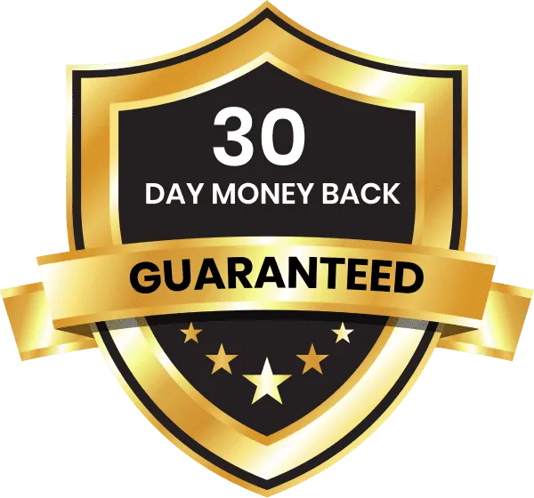 30 day money back guarantee